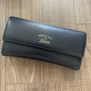 Gucci Continental Leather Wallet